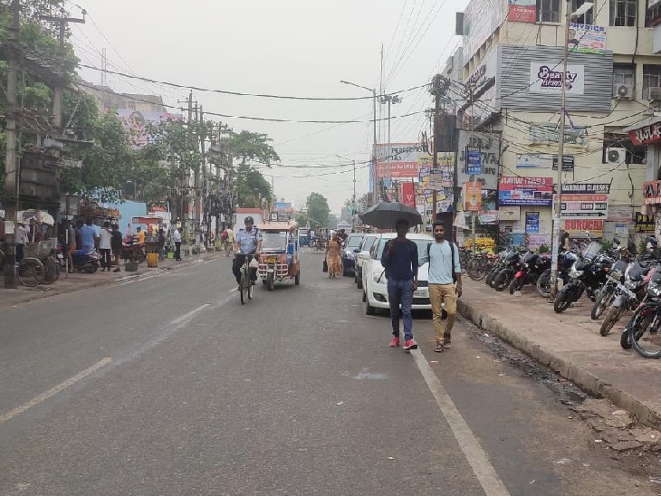 पटना में सुबह से बूंदाबांदी हो रही है।