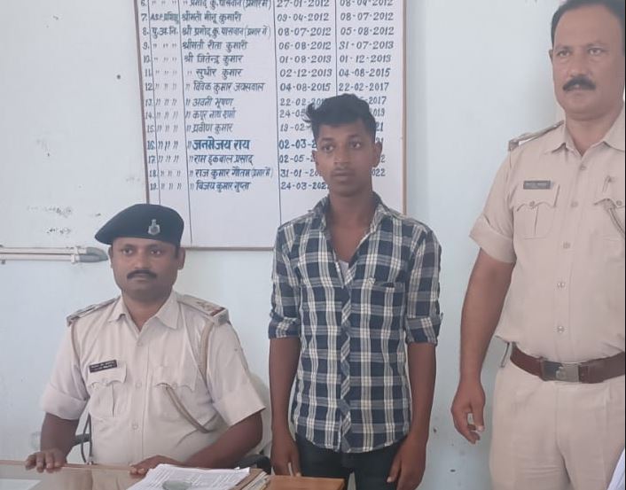 मामले में अरेस्ट मुख्य आरोपी अमर यादव।