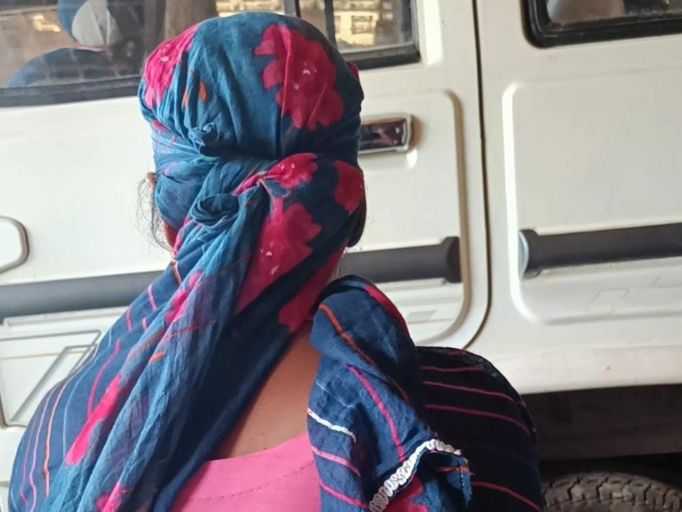 पीड़ित महिला।