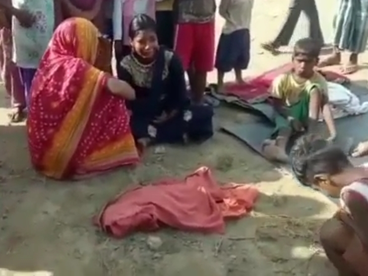 आग में झुलसकर तीन माह के बच्चे की मौत हो गई।