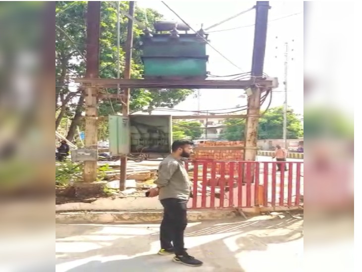 यह है 11 केवी की लाइन जहां हुए फॉल्ट को बिजली विभाग सही ही नहीं कर रहा