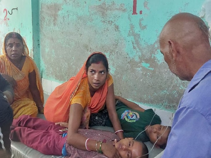 बच्चों का इलाज चल रहा है। - Dainik Bhaskar