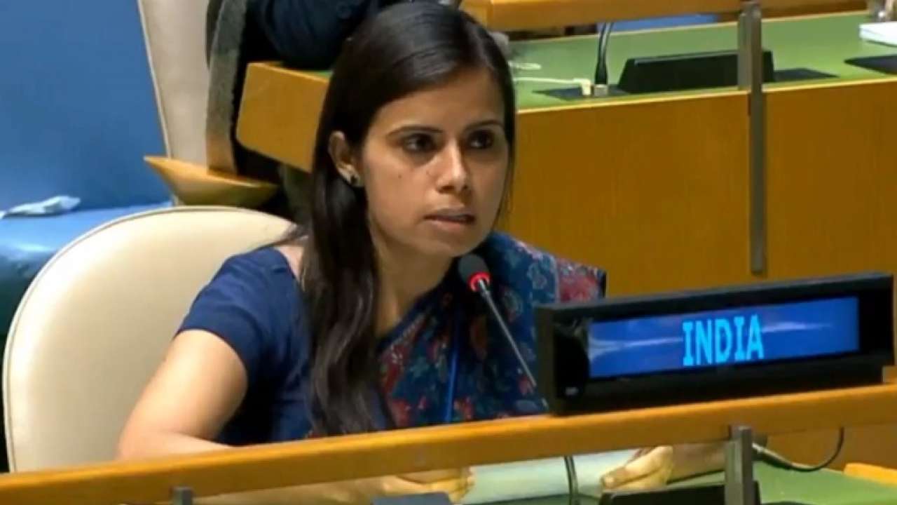 Eenam Gambhir is the country's youngest Permanent Secretary to the UN.