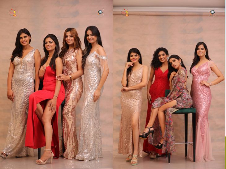 Before becoming Miss Rajasthan, a glamorous photoshoot was conducted for the models.