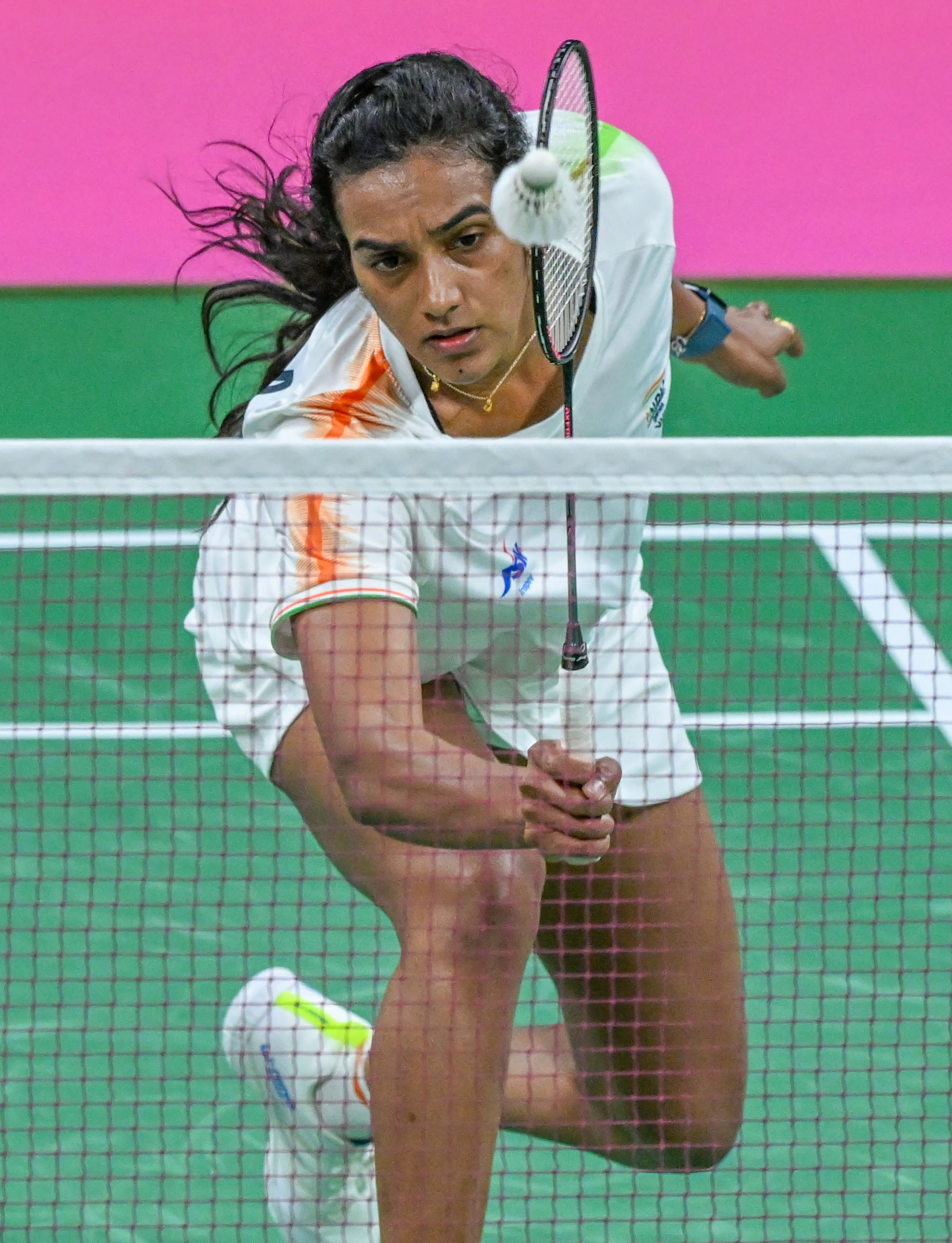 पीवी सिंधु ने शानदार प्रदर्शन करते हुए पहला गेम हारने के बावजूद मुकाबला जीत लिया।