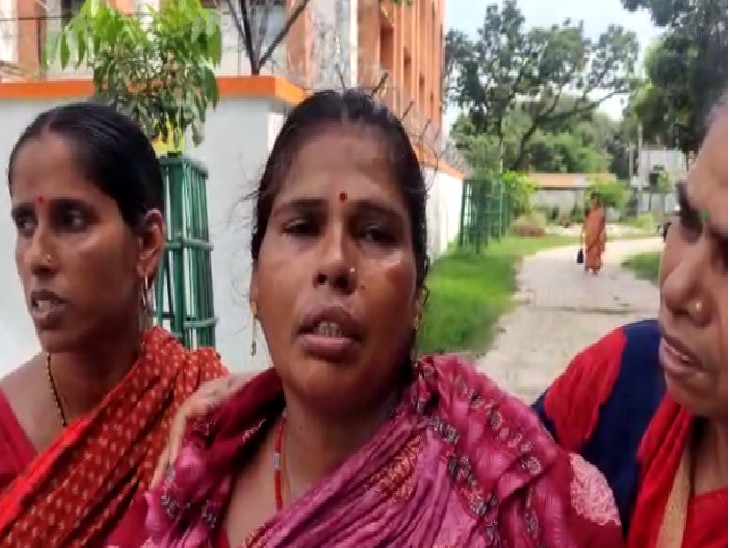 पत्नी रानी देवी ने थानेदार पर कई आरोप लगाए।