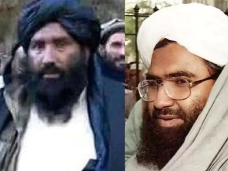 Abdul Rauf (left) and Masood Azhar (right)