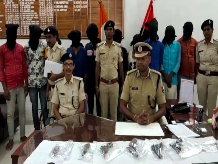 48 घन्टे की मैराथन कार्रवाई में 10 लूटेरे गिरफ्तार: अंतरजिला गिरोह के अपराधी भी शामिल, 5 आर्म्स और 25 लाख का लूटा हुआ तेल व दाल बरामद – Bharat News India