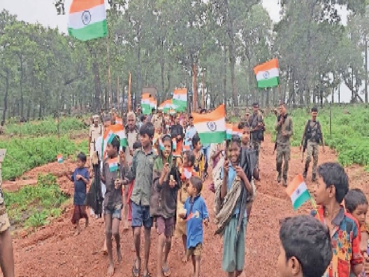 Naxalites' interference and panic is no longer visible in more than 200