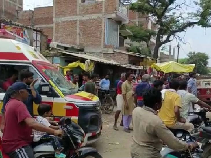 रामबाग चौराहे में चक्काजाम