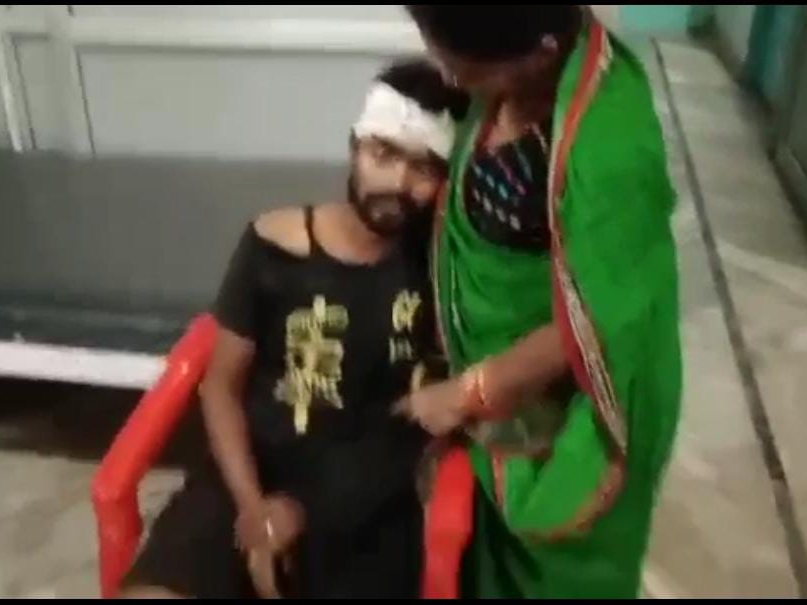 भाभी-भतीजे एवं भाई को पीटा, सभी घायल अस्पताल में भर्ती | Seriously injured by beating sister-in-law and nephew - Dainik Bhaskar