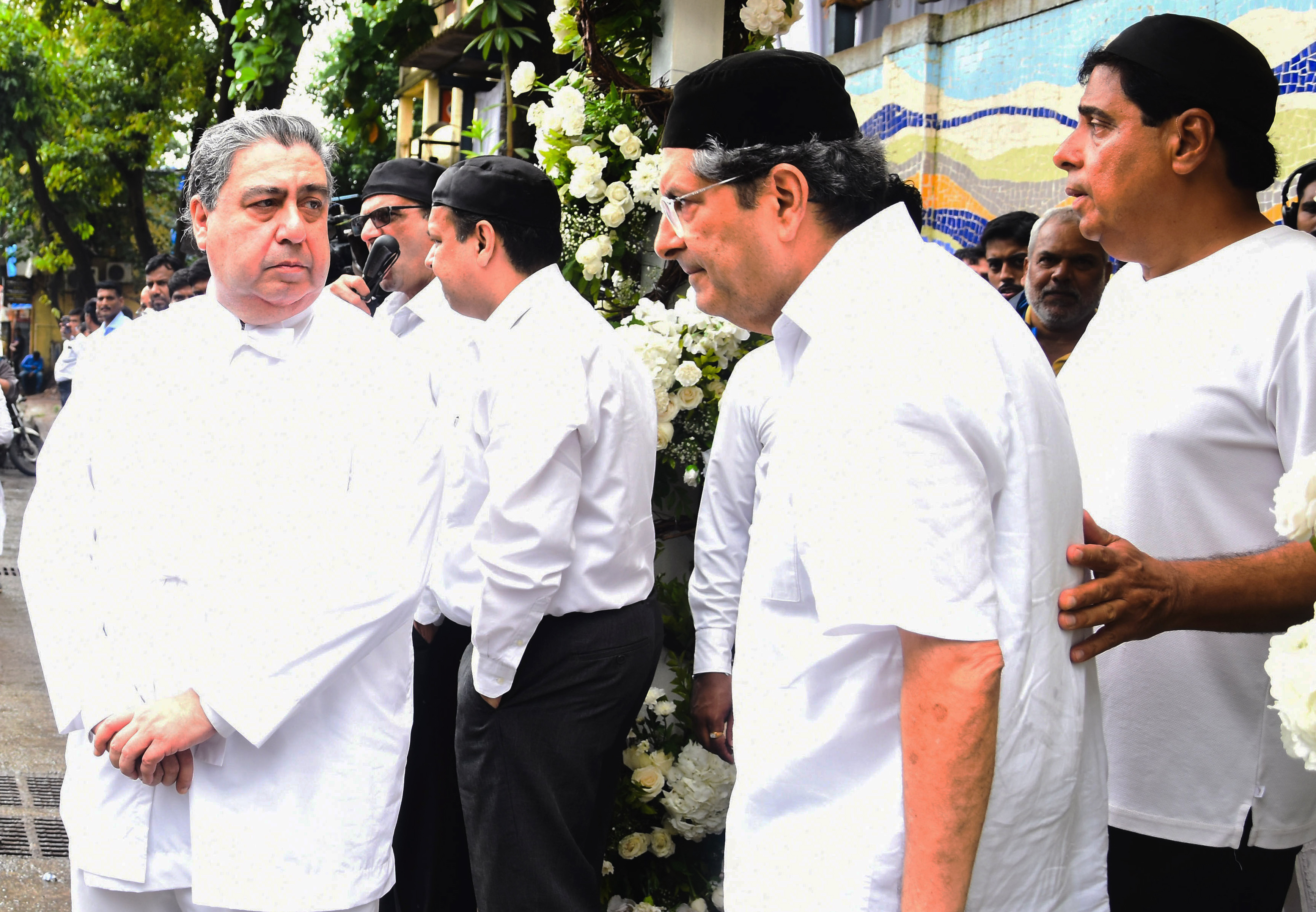 Upgraded Chairman Ronnie Screwvala also attended the funeral of former Tata Sons Chairman Cyrus Mistry in Mumbai.