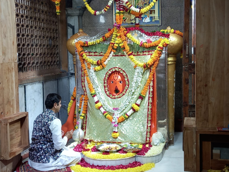 रणजीत हनुमान जी का मनमोहक श्रृंगार