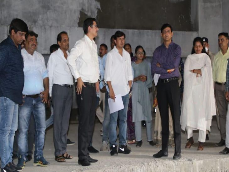 पांच दिन पहले महापौर पुष्यमित्र भार्गव, विधायक आकाश विजयवर्गीय, निगम कमिश्नर प्रतिभा पाल आदि ने किया था दौरा।
