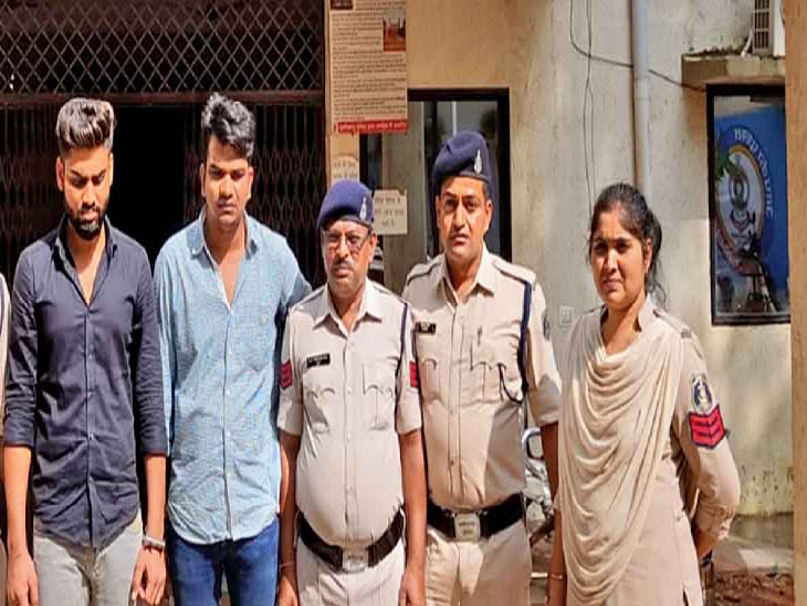 आरोपियों को गिरफ्तार कर जेल भेजा। - Dainik Bhaskar