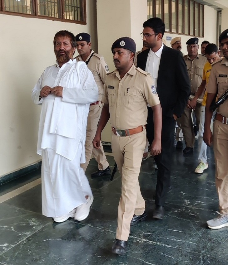 Narayan Sai appeared in Panipat court; Case Of Firing On Witness