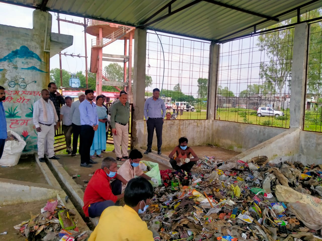 पखवाड़े के तहत पहले दिन जिलेभर से करीब 50 टन सूखा-गीला और प्लास्टिक का कचरा निकला।