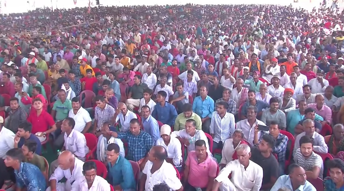 अमित शाह ने शुक्रवार को पूर्णिया में जन भावना रैली को संबोधित किया।