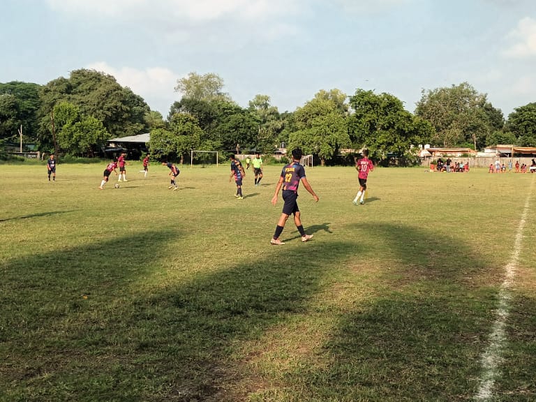 Mhow Football team beat Jabalpur 10, Vicky scored a brilliant goal