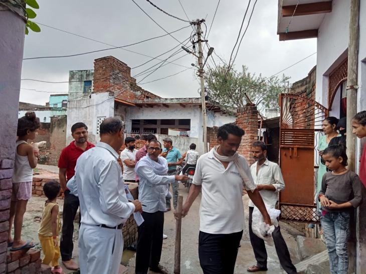 पाइपलाइन से अवैध रूप से ले रखी थी सप्लाई, लीकेज होने पर हुआ खुलासा Water supply department cut