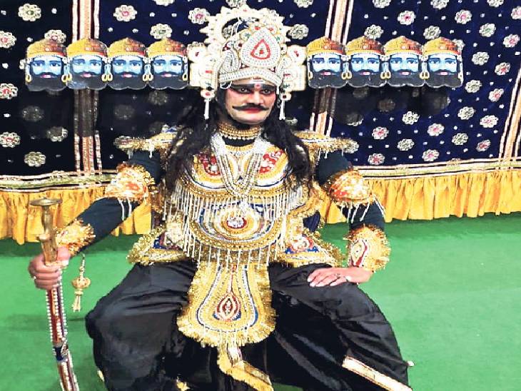 Artists who will become Ravana in Ramlilas across the country will ...
