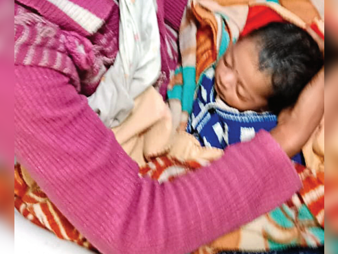 इस मासूम का घाेंटा था गला। - Dainik Bhaskar