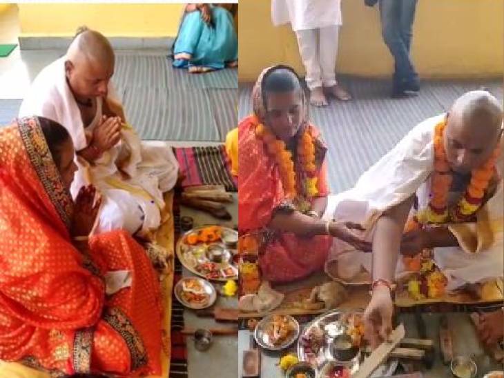 मोहम्मद निसार ने हवन कर आहूतियां भी दीं।