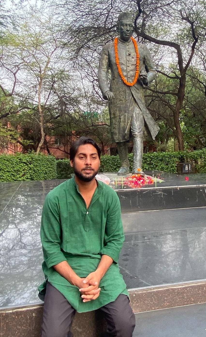 प्रशांत कुमार, अध्यक्ष, NSUI-JNU.