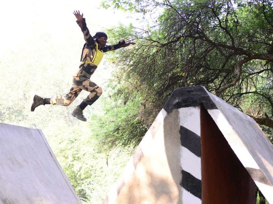 Tested performance of 11 commando team consisting of 11 jawans, Jammu ...