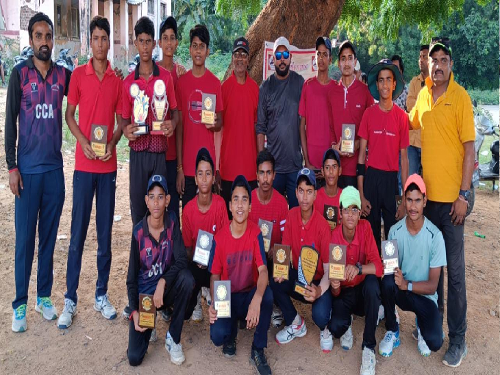 CCA Morena won the Under15 trophy by defeating Tansen Club अंडर15