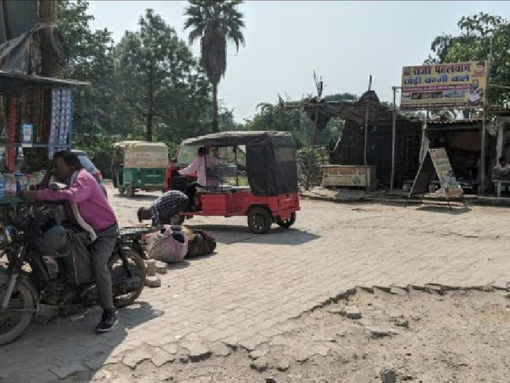 ये वो जगह है, जहां से महिला ने खुद का किडनैप होने की बात कही थी।
