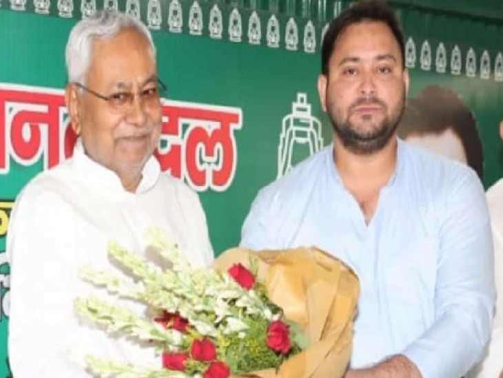 सीएम नीतीश कुमार और तेजस्वी यादव। (फाइल फोटो)