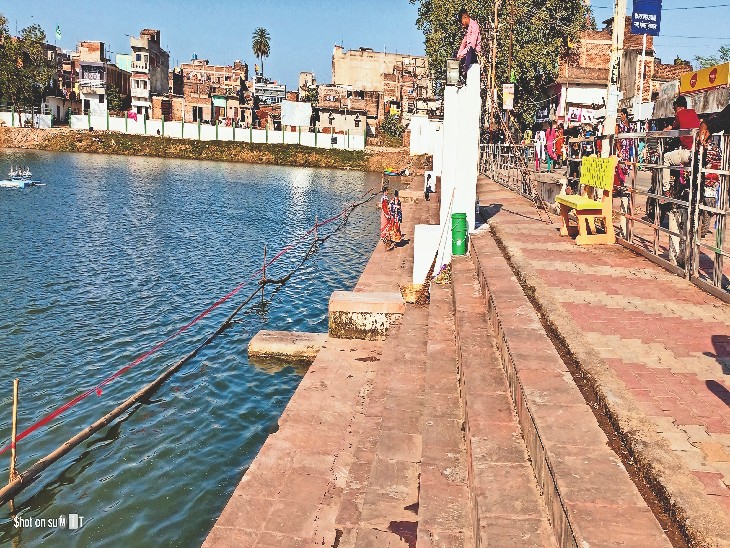 Chhath Ghat ready in Lohardaga; now waiting for the devotees छठ