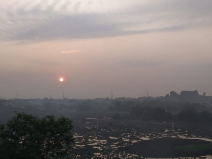 Light mist in the morning, the minimum temperature dropped to 0.8 ...