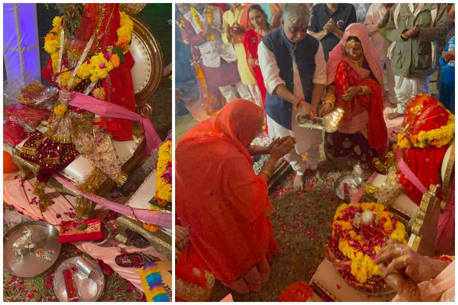 तुलसा जी को समाज के लोगों की ओर से चांदी, गहने, बर्तन, वस्त्र कन्यादान में दिया।