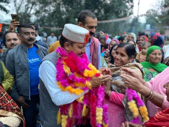 Himachal Assembly Election 2022; Rajendra Rana addressed street ...