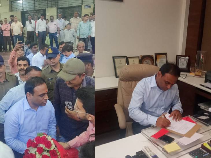 बुधवार को इंदौर के नए कलेक्टर के रूप में इलैया राजा टी ने पदभार संभाला।