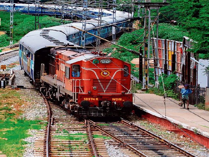 धनबाद रेल मंडल के बिल्ली जंक्शन पर एनआई कार्य की वजह से धनबाद से होकर चलने वाली तीन जोड़ी ट्रेनों के रूट में बदलाव किया गया है। - Dainik Bhaskar