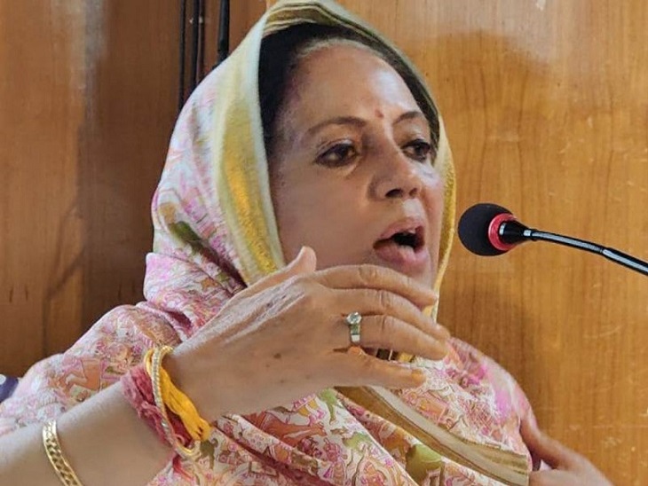 प्रतिभा सिंह, प्रदेश अध्यक्ष। - दैनिक भास्कर