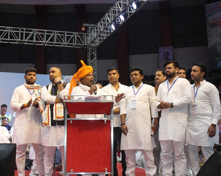 यूथ कांग्रेस के राष्ट्रीय अध्यक्ष बी.वी. श्रीनिवास ने भारत जोड़ो की जरूरत बताई।