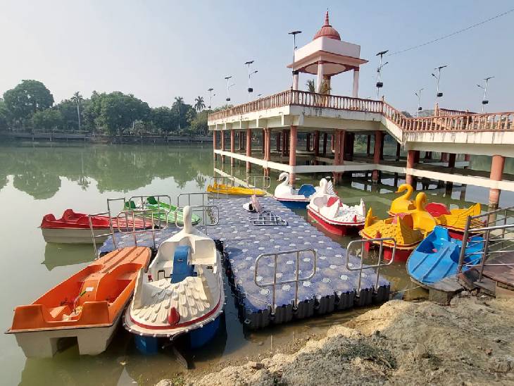 मोतीझील स्थित झील में बोटिंग का भी करेंगे लोकार्पण।