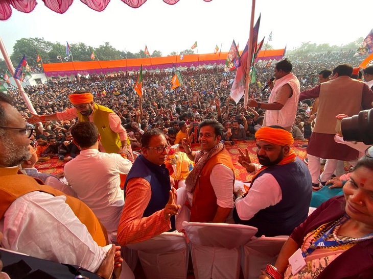 कुढ़नी में रवि किशन बोले- बिहार में लौट आया जंगलराज