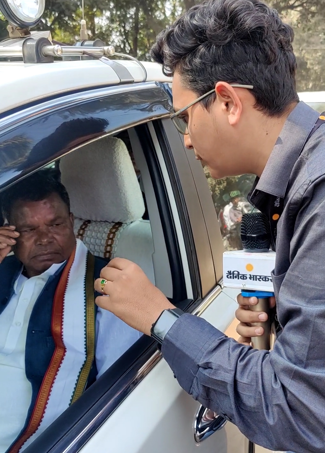 कवासी लखमा से बातचीत।
