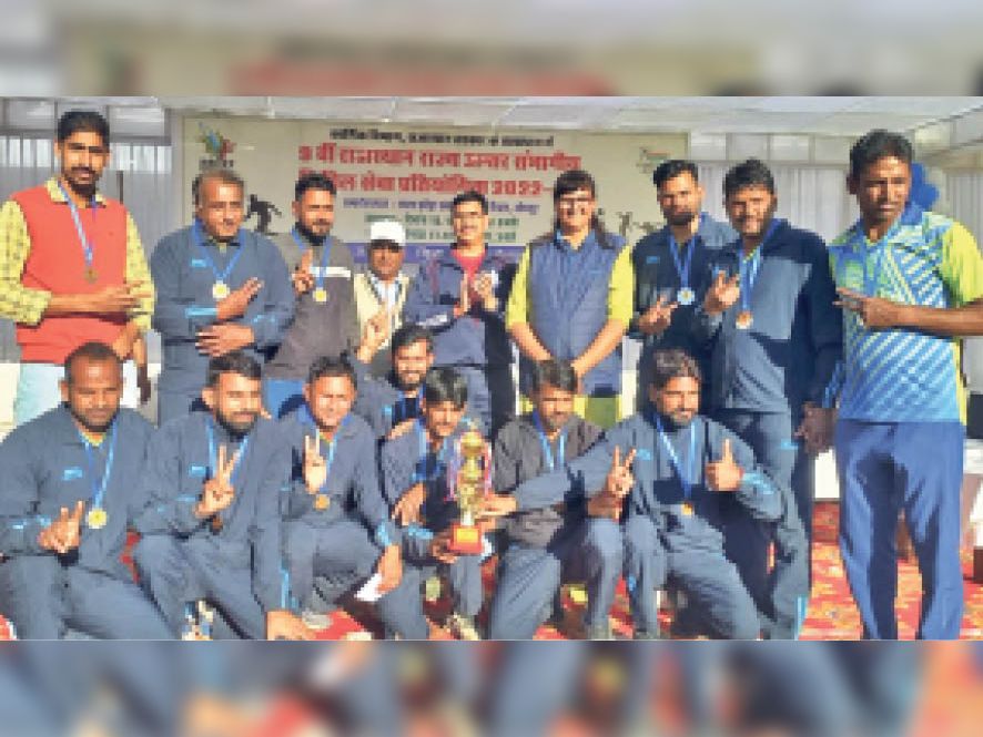 jodhpur runner up in volleyball वॉलीबॉल में जोधपुर उप विजेता Dainik