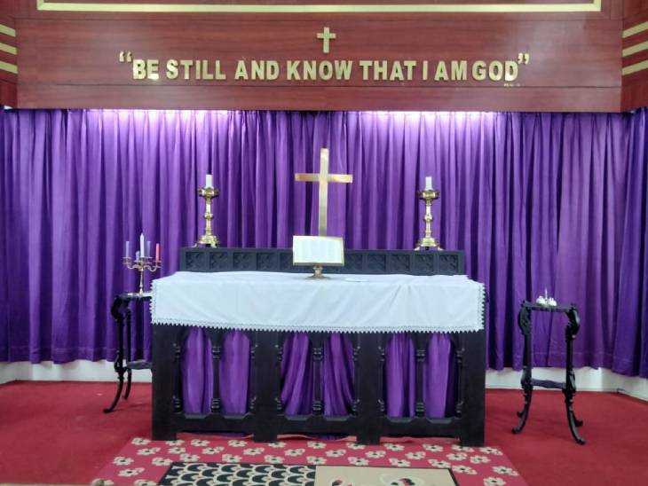 1857 के दौरान की बेदी।