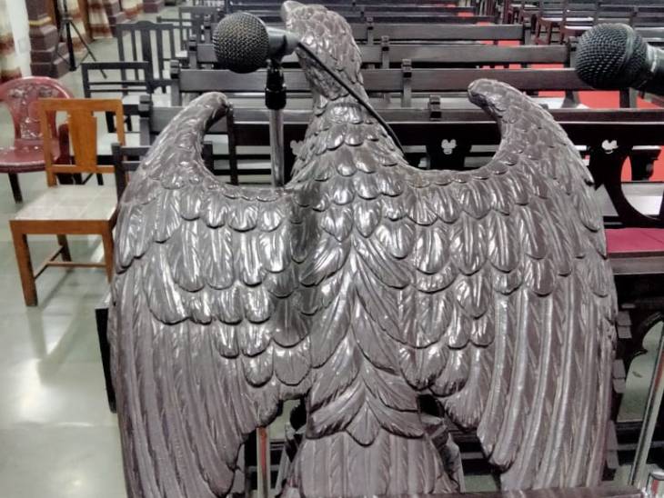 1857 के दौरान का ईगल स्टैंड।