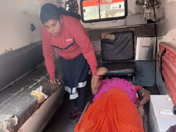 सड़क दुर्घटना में हो चुकी है महिला की मौत