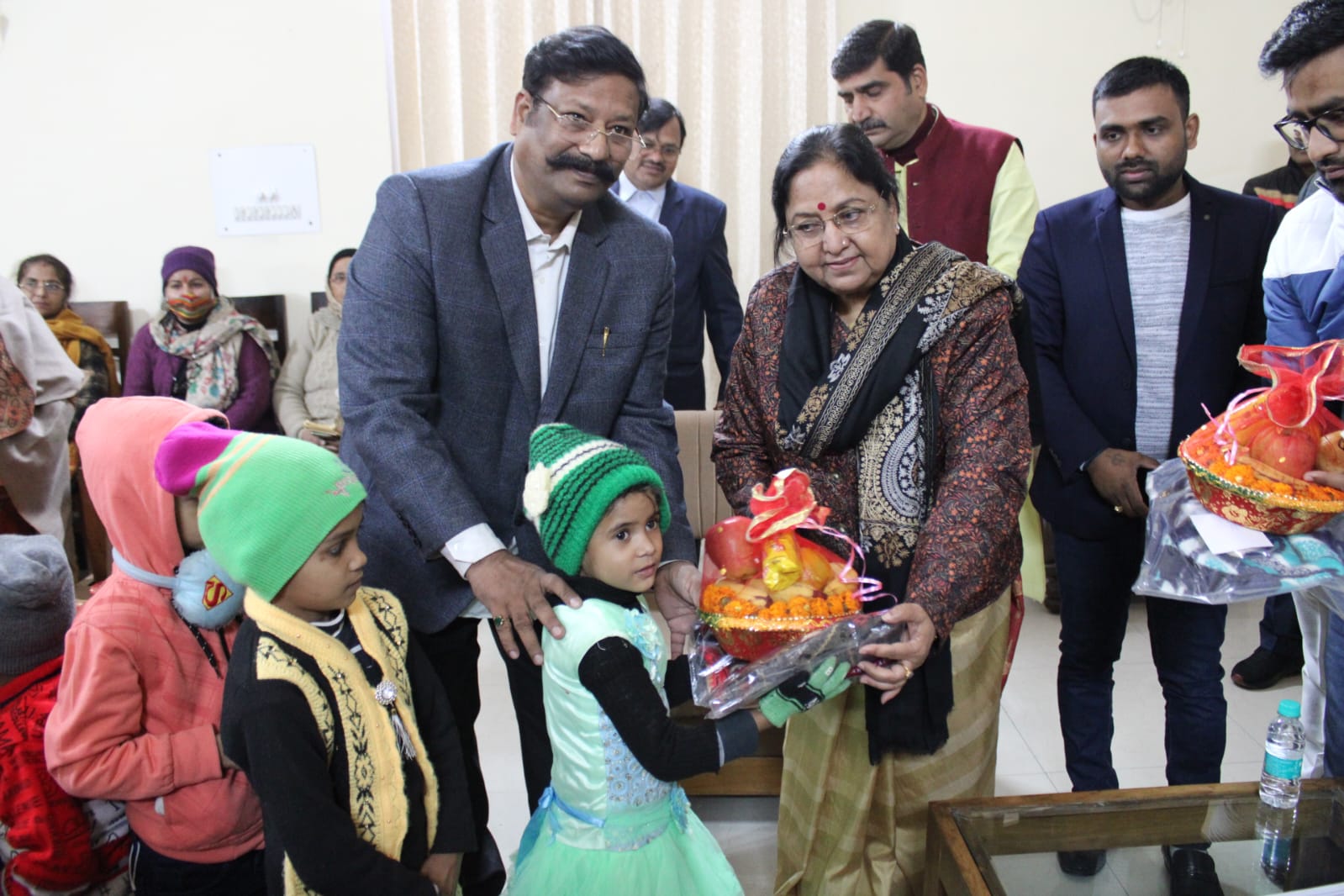 Women Child Development Minister Baby Rani Maurya reached Meerut | मेरठ ...