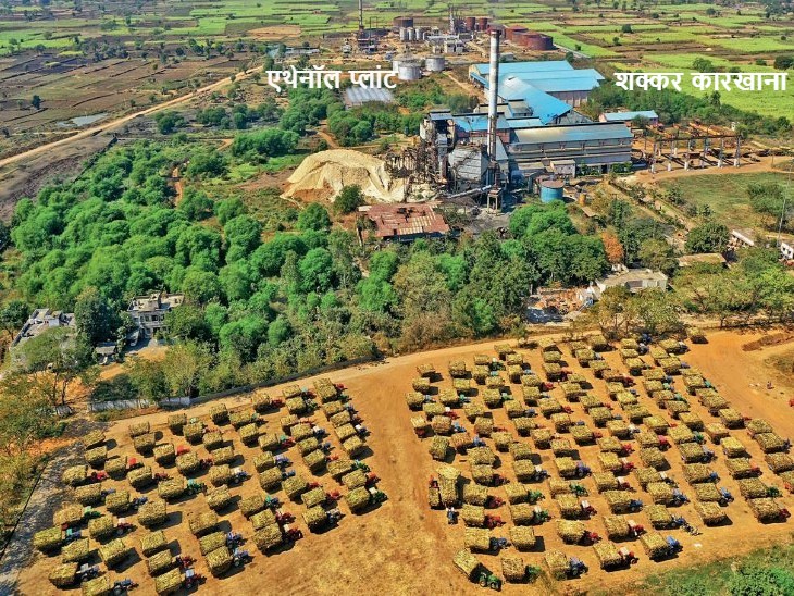 छत्तीसगढ़ में पहला एथेनॉल प्लांट अप्रैल से, 80 किलोलीटर रोज बनेगा भोरमदेव  शक्कर कारखाने से लगे प्लांट की पहली तस्वीर भास्कर में | First ethanol plant  ...