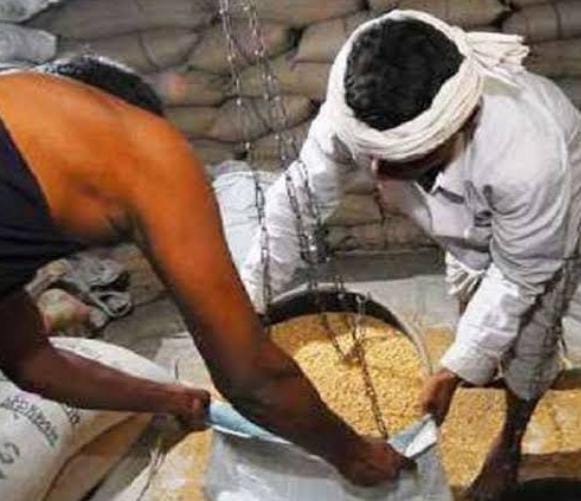 One unit will get 2 kg wheat and 3 kg rice